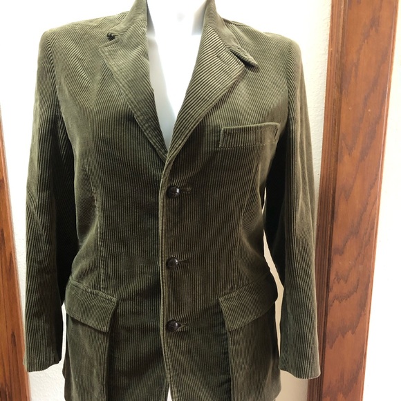 Polo by Ralph Lauren | Jackets & Coats | Mens Ralph Lauren Blazer Army Green Corduroy | Poshmark